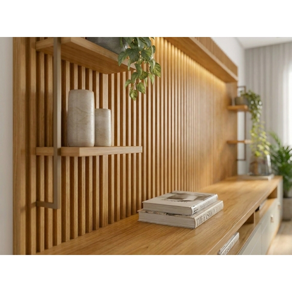 Home Catalunha 3 Peças com Módulos Laterais Natur/Off White
