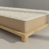 Colchão de Solteiro Espuma D20 Certificado - Bege