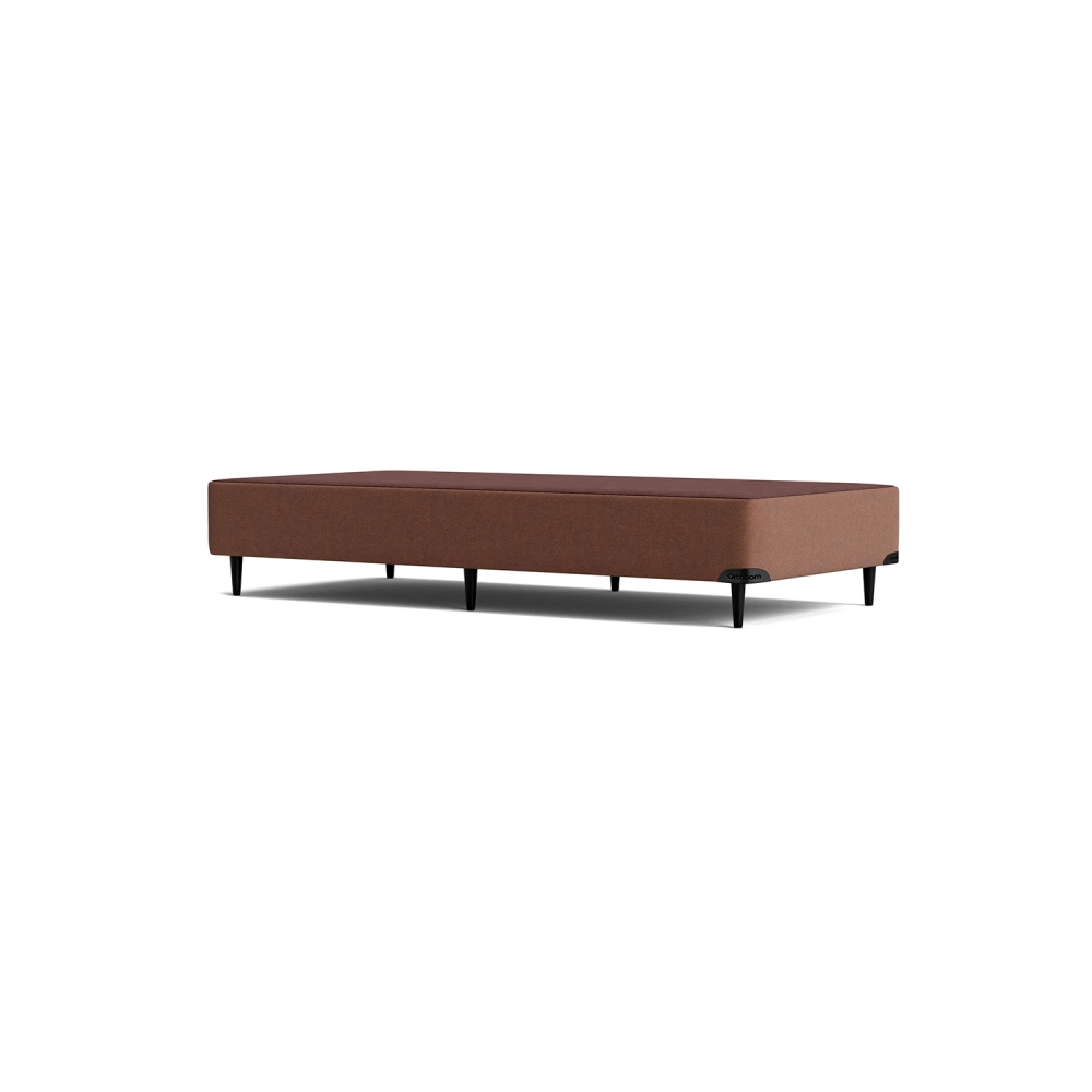 Base Box Solteiro Sommier ORTOBOM - Camurça Bege