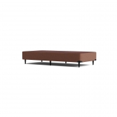 Base Box Solteiro Sommier ORTOBOM - Camurça Bege