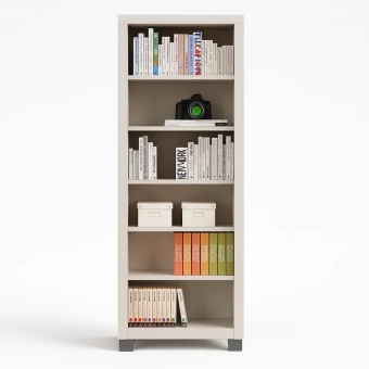 Armário Multiuso Flex Vertical 2 Portas e 5 Prateleiras
