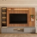 Conjunto Rack Painel Cristaleira Fosco Lumina