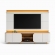 Home Theater para TV até 75 Polegadas em MDF 2.40m Jazz - Bali/Cedro