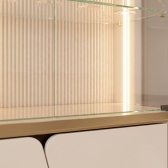 Cristaleira Liara 80cm com LED
