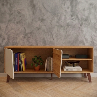 Rack para TV 150cm MDF 70 Polegadas Olivia