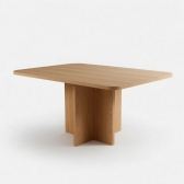 Mesa de Jantar Quadrada Bosque - Nogal