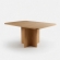 Mesa de Jantar Quadrada Bosque - Nogal