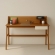 Escrivaninha Junco 1.27m - Nature/Off White