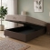 Conjunto Cama Box Baú Casal Colchão Springpocket Marrom