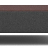 Base Box Queen Sommier ORTOBOM - Camurça Cinza