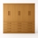 Guarda-Roupa Casal Austin Plus 6 Portas e 12 Gavetas - Cinamomo