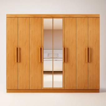 Guarda-Roupa Casal Bravo Easy Slim 8 Portas e 4 Gavetas