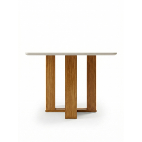Mesa Granada 1.20x0.80 Cinamomo MDF - 1.20X1.20