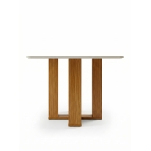 Mesa Granada 1.20x0.80 Cinamomo MDF - 1.20X1.20