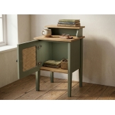 Mesa de Apoio Frida - Cinamomo/Off White - Menta/Carvalho