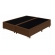 Base Box Queen Universal - Veludo Marrom