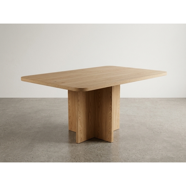 Mesa de Jantar Quadrada Bosque - Nogal