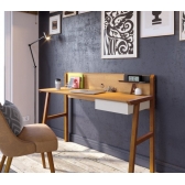 Escrivaninha Junco 1.27m - Nature/Off White