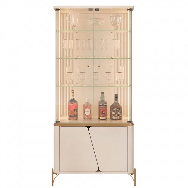 Cristaleira Liara 80cm com LED