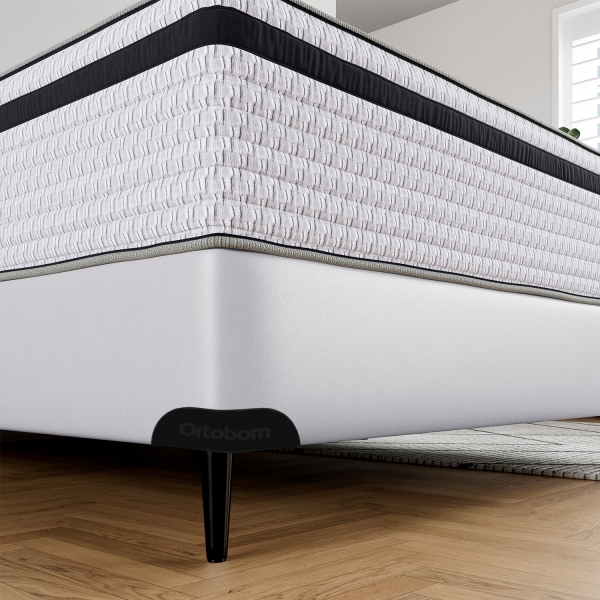 Base Box Casal Sommier ORTOBOM - Corino Branco