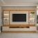Conjunto Rack e Painel Baeza 1.80m Tauari