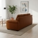 Sofá 3 Lugares Pitsburgo 2.07m Espuma D33 e Molas S - Terracota