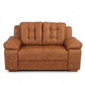 Sofá 2 Lugares Pitsburgo 1.57m Espuma D33 e Molas S - Terracota