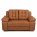 Sofá 2 Lugares Pitsburgo 1.57m Espuma D33 e Molas S - Terracota