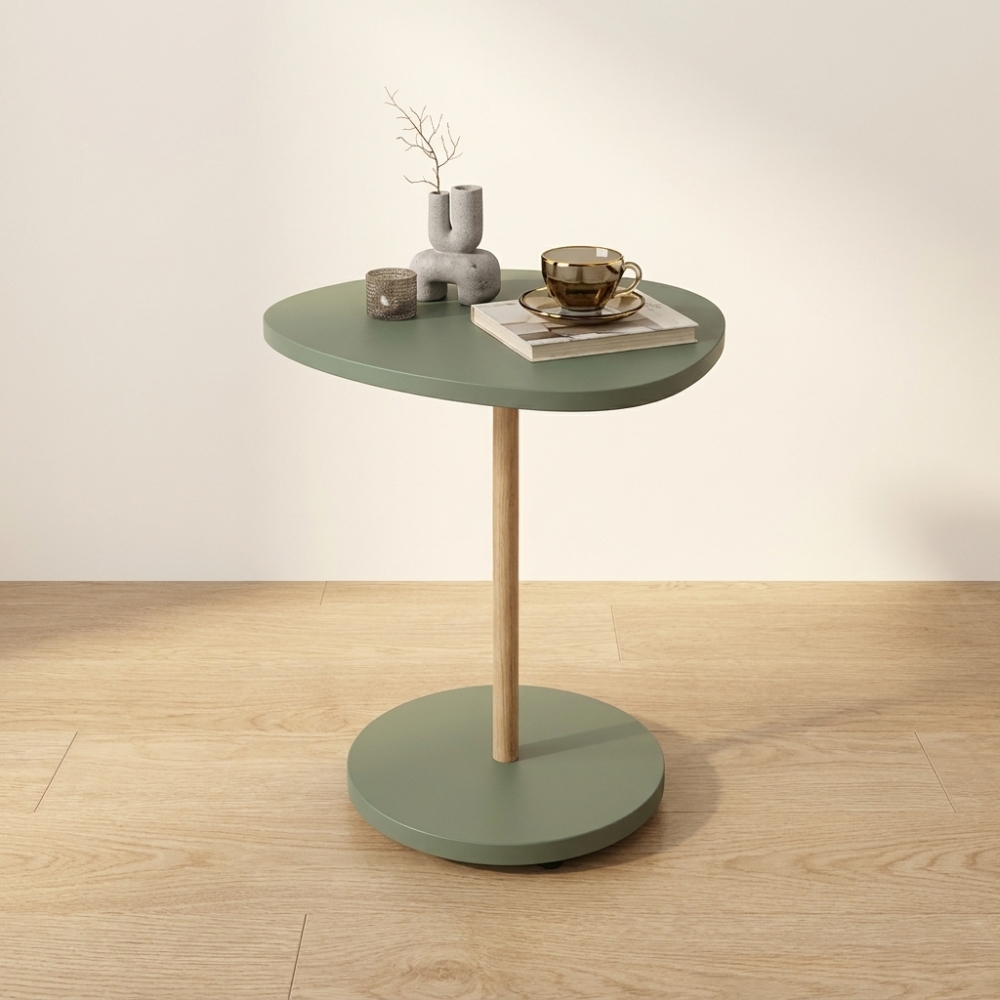 Mesa de Apoio Supreme 100% MDF com Pés Metálicos - Menta