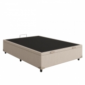 Conjunto Cama Box Baú Casal Vegas 138x188 Palha