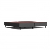 Base Box Queen Sommier ORTOBOM - Camurça Cinza