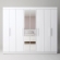 Guarda-Roupa Casal Bravo Easy Slim 8 Portas e 4 Gavetas - Branco