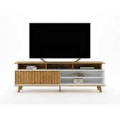 Estante Home Theater para TV de até 65 Polegadas Fauna - Cedro/Bali