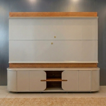 Home Theater para TV até 75 Polegadas em MDF 2.40m Jazz