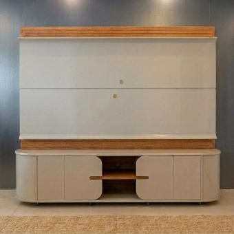 Home Theater para TV até 75 Polegadas em MDF 2.40m Jazz