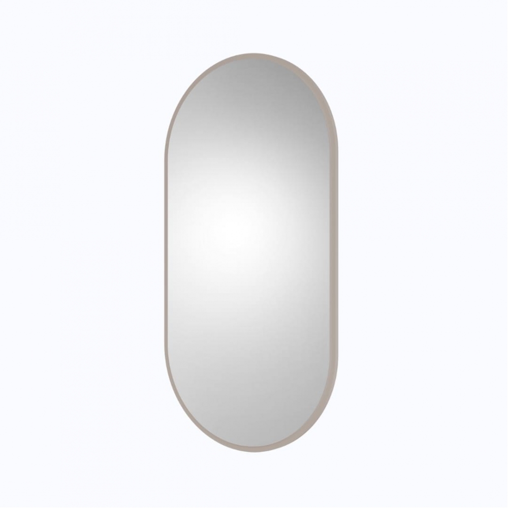 Espelho Decorativo Oval com Moldura em Laca Bello