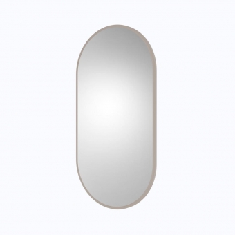 Espelho Decorativo Oval com Moldura em Laca Bello