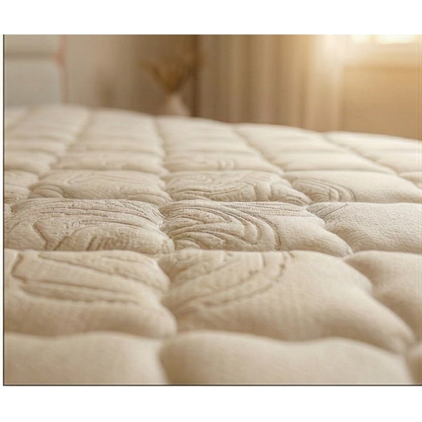 Colchão Casal de Molas Maxspring com Pillow Top Vivere - Bege