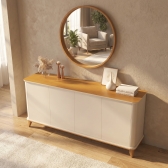 Aparador Sala Jantar MDF 1.09m Neblina