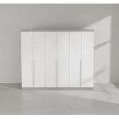 Guarda-Roupa Casal Alvorada 6 Portas e 6 Gavetas 100% MDF - Branco