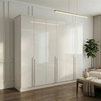 Guarda-Roupa Casal Bianca 6 Portas e 6 Gavetas 100% MDF