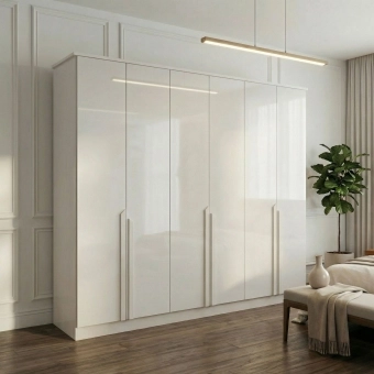 Guarda-Roupa Casal Bianca 6 Portas e 6 Gavetas 100% MDF