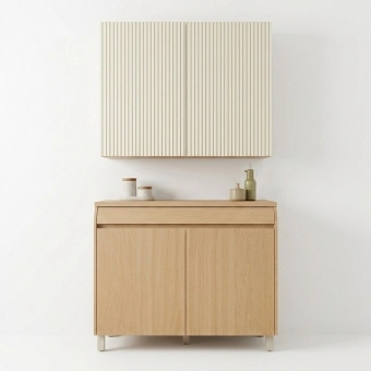 Cozinha Simone Mendes 2 Peças Aéreo e Balcão 80cm