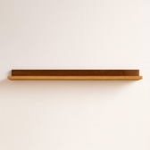 Prateleira de Cozinha 100% MDF Andira 120 cm - Amendoa