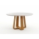 Mesa de Jantar Redonda Topázio 110cm Cinamomo