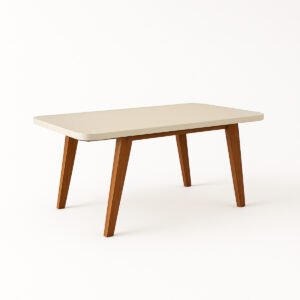 Mesa de Jantar Arizona – Naturale/Off white - 130x90