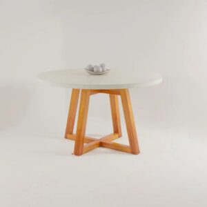 Mesa de Jantar Florida - Naturale/Off white