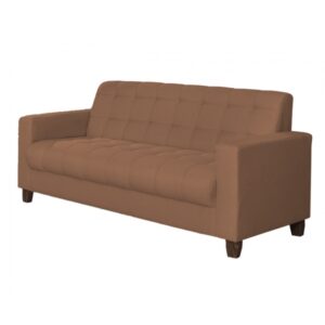 Sofá Estrasburgo 3 Lugares Veludo Terracota – 180cm