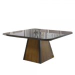 Mesa de Jantar Bragança - Naturale Grafite