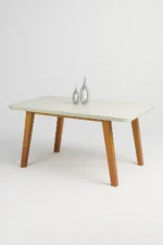 Mesa de Jantar Arizona – Naturale/Off white - 130x90